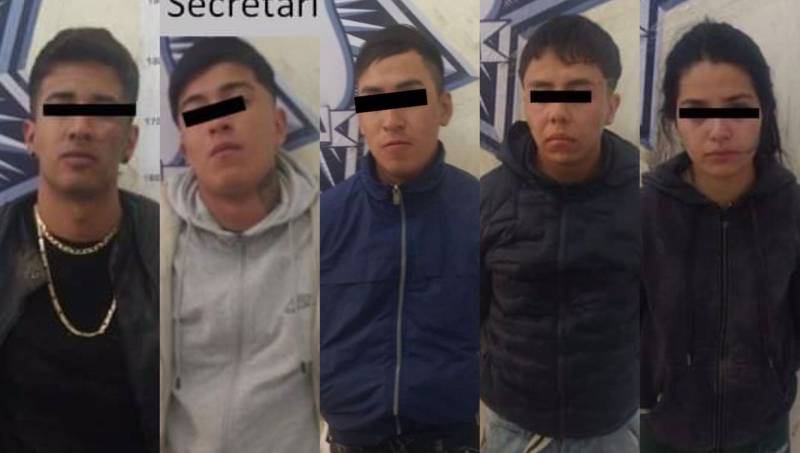 Detienen a 5 falsos policías en Tizayuca