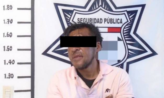 Fue detenido por asalto a joven en la calle