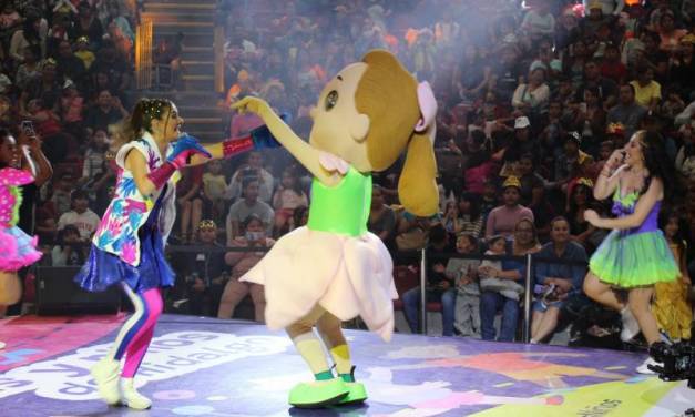 Paty Lu cerró el festejo del Día del Niño en Pachuca