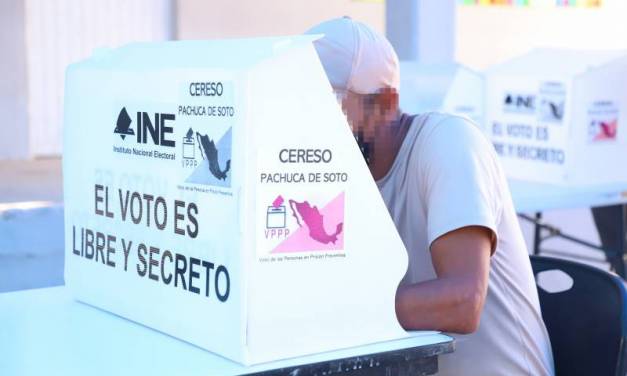 Inicia votación anticipada en Ceresos de Hidalgo