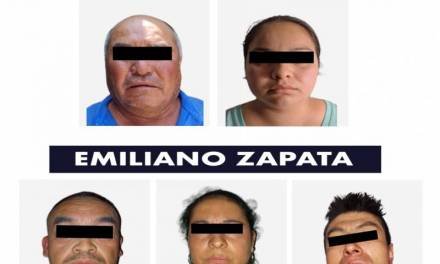 Decomisan drogas y armas en Metepec y Emiliano Zapata