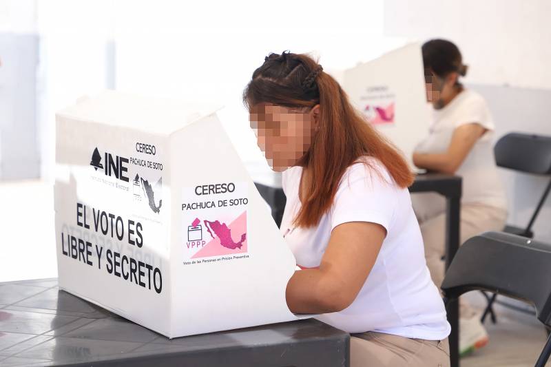Ya votaron 761 hombres y mujeres en Ceresos