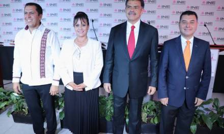 Crespo, Olvera y Peredo se encuentran en último debate del INE