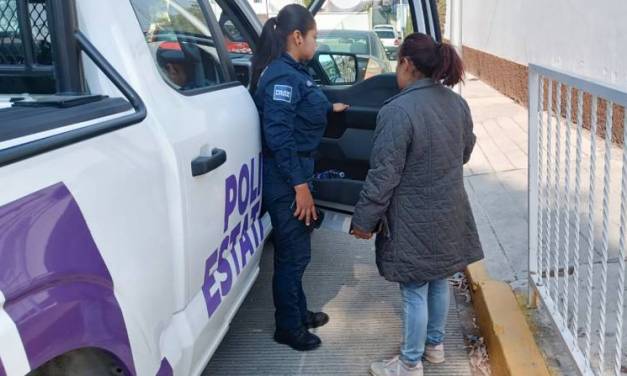 Policía Violeta localiza a menores extraviadas