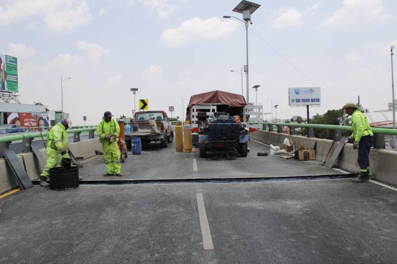 Avanzan obras en puente del Viaducto Río de las Avenidas