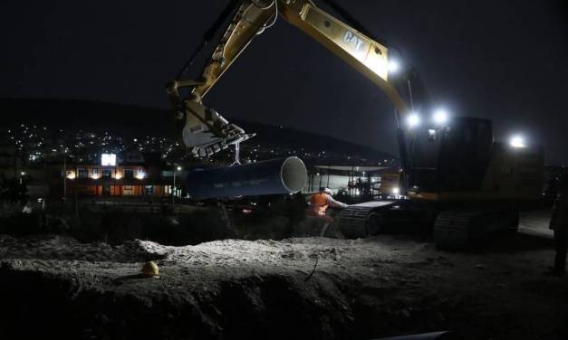 Entra en funcionamiento nueva línea de conducción de agua potable