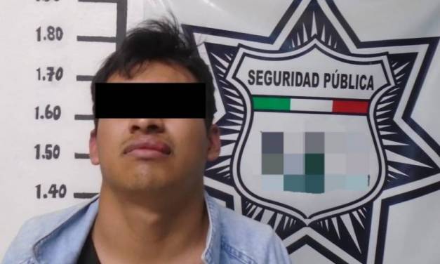 Detienen a hombre por presunto allanamiento de morada