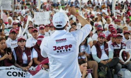 Vamos a ganar, asegura Jorge Reyes