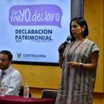 Cumplen con declaración patrimonial los servidores públicos