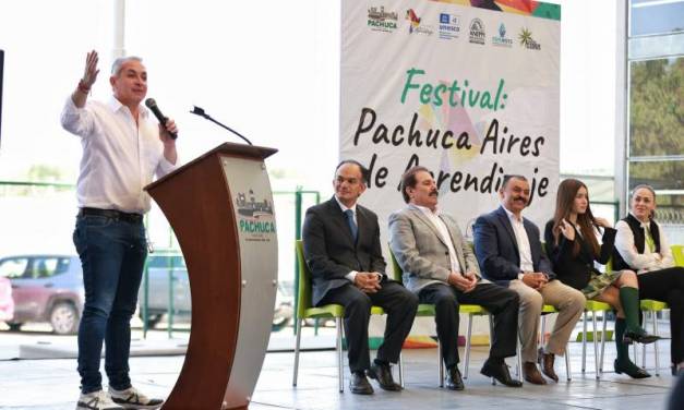 Inauguran festival “Pachuca Aires de Aprendizaje”