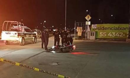 Muere motociclista tras ser baleado en Tizayuca
