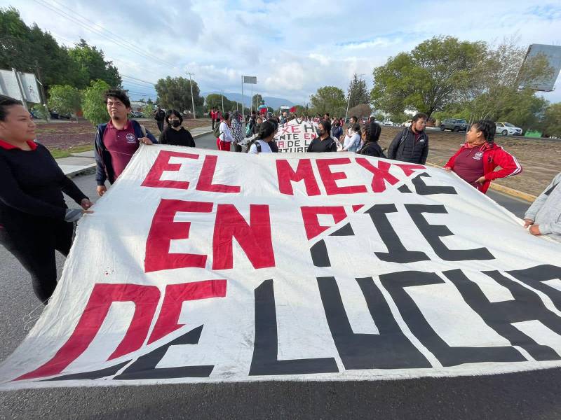 El Mexe: manifestación, bloqueos y disturbios