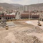 Inician trabajos de remodelación en Plaza Juárez