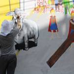 Nuevos murales embellecen al Barrio El Arbolito