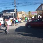 Pacientes del IMSS se manifiestan sobre la México-Pachuca