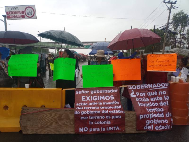 Disputa por predios en La Palma generó bloqueo de la México-Pachuca