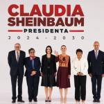 Claudia Sheinbaum presenta a otros 5 miembros de su Gabinete