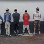 Detenidos 5 hombres y 3 mujeres por robo a negocio en Pachuca