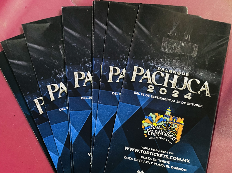 Boletos agotados para 5 fechas en el Palenque de Pachuca