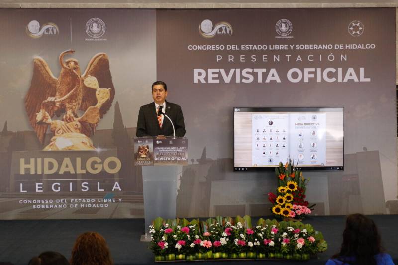 Congreso presenta revista digital “Hidalgo Legisla”