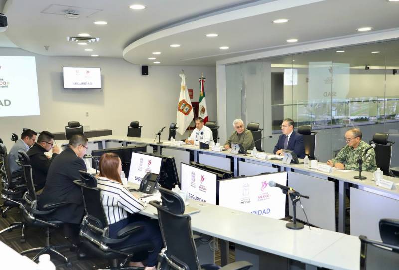 Hidalgo y Edomex acuerdan estrategia de seguridad