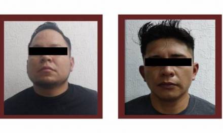 Detienen a dos sujetos investigados por narcomenudeo en Actopan