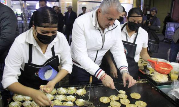 Un éxito, el primer Festival de la Chalupa en Pachuca