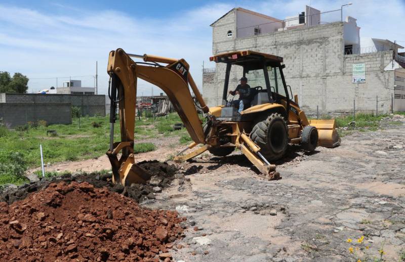 Caasim amplía red hidráulica en la capital hidalguense