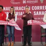Menchaca reinaugura modernización del Corredor Industrial de Ciudad Sahagún