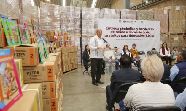 Arranca entrega de 4 millones de libros de texto