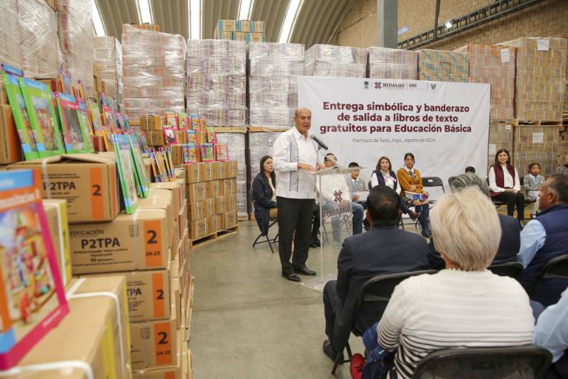 Arranca entrega de 4 millones de libros de texto