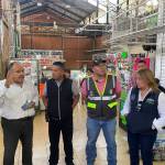 Recorren mercado Miguel Hidalgo para evaluar puntos críticos