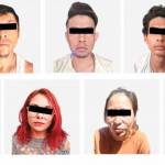 Por narcomenudeo, caen 4 hombres y 3 mujeres en Tulancingo