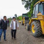 Menchaca lleva obras para desarrollo de la Otomí-Tepehua