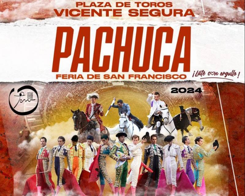 Listo el cartel taurino para la feria de Pachuca