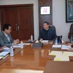 Menchaca encabeza reunión semanal de seguridad