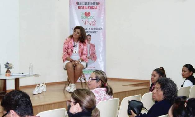 Erika Trujillo imparte conferencia «Resilencia, un corazón siempre vivo»