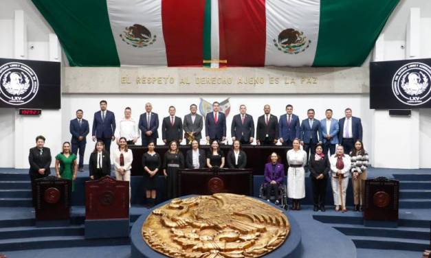 En el Congreso develan placa de la LXV Legislatura