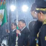 Julio Menchaca encabezó la Celebración del Grito de Independencia