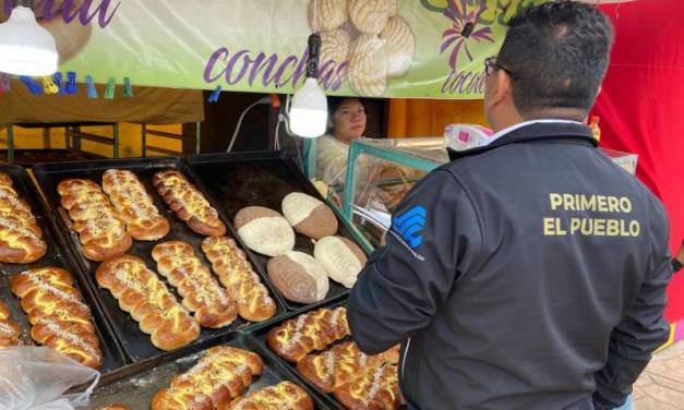 Realizan vigilancia sanitaria en la Feria de San Francisco Pachuca