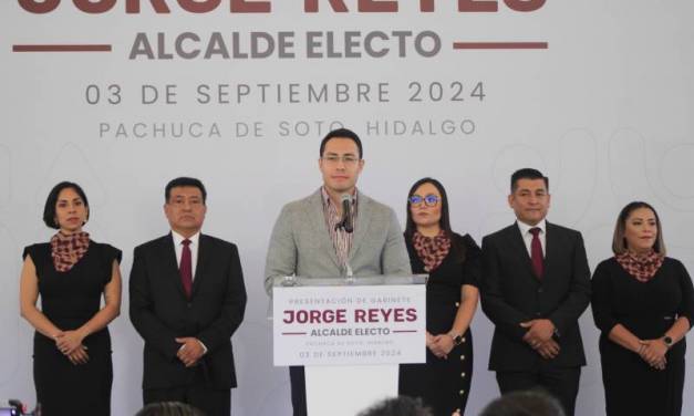 Define Jorge Reyes primeras acciones como alcalde de Pachuca