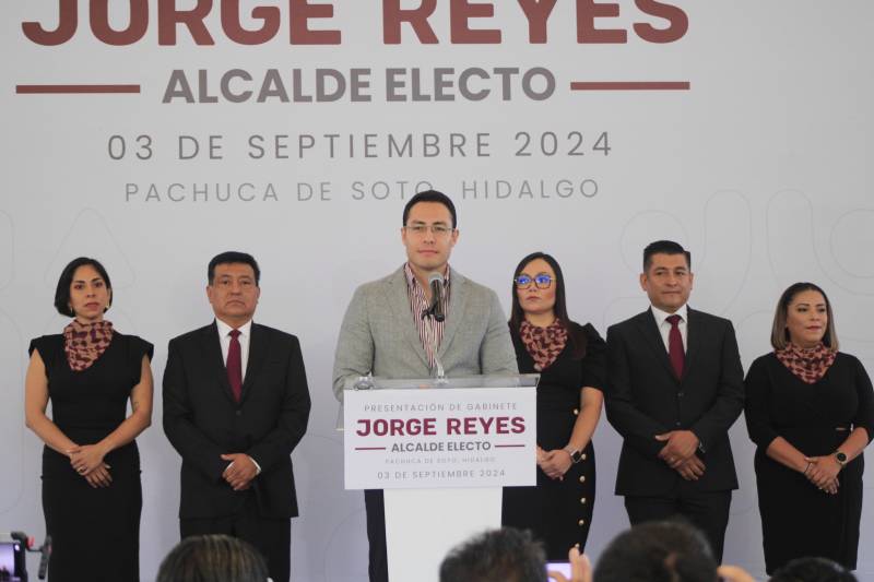 Define Jorge Reyes primeras acciones como alcalde de Pachuca