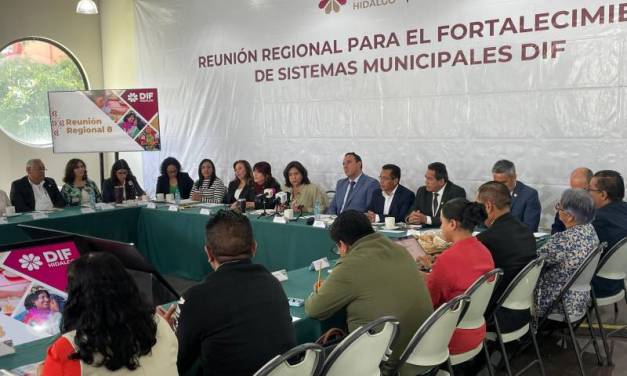 Arrancan reuniones regionales del DIF Hidalgo