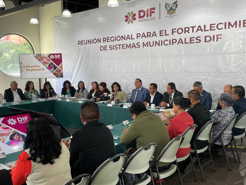 Arrancan reuniones regionales del DIF Hidalgo