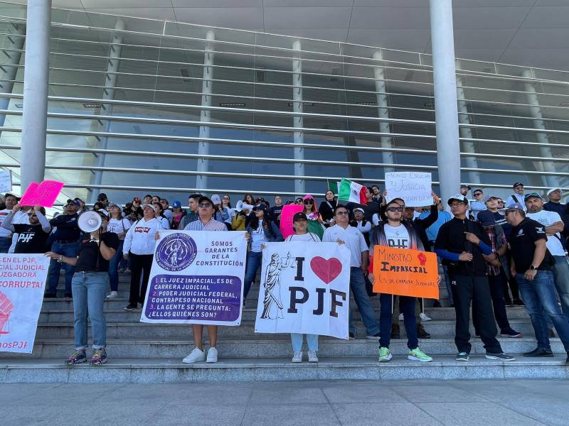 Nueva manifestación de trabajadores del Poder Judicial