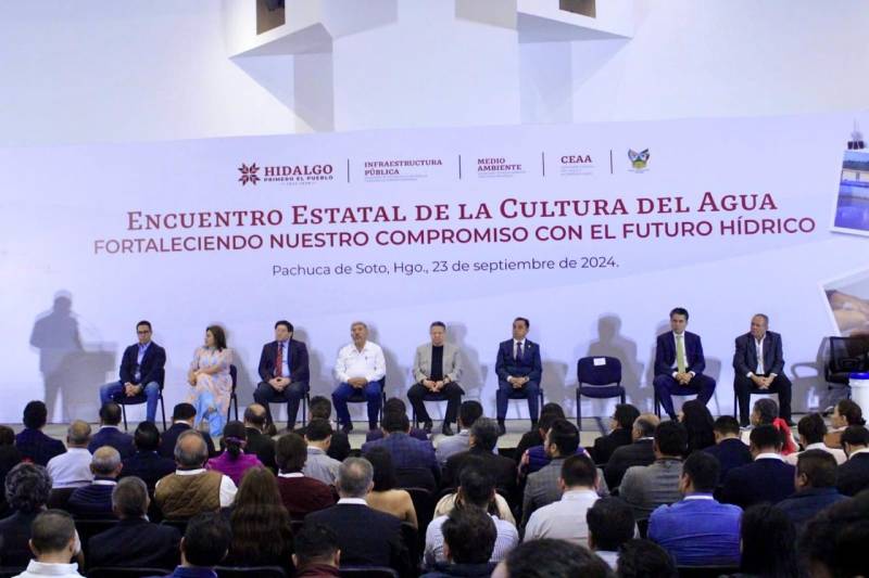 En Hidalgo se realiza el Encuentro Estatal de Cultura del Agua