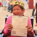 Juanita Hidalgo logró tramitar su acta de nacimiento a los 69 años