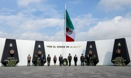 Encabeza Menchaca 177 aniversario de la Gesta Heroica de Chapultepec