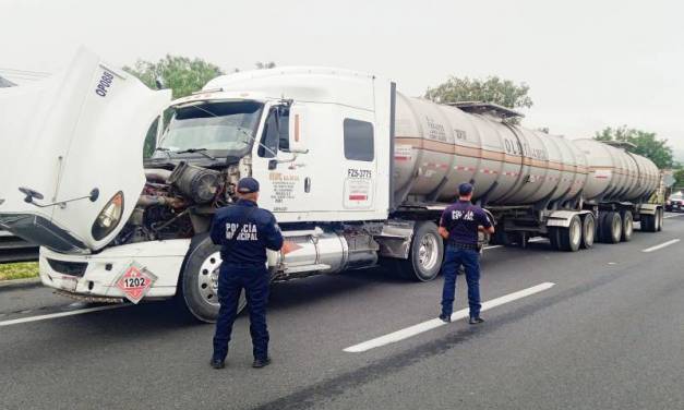 Recuperan tractocamión con reporte de robo en Zempoala