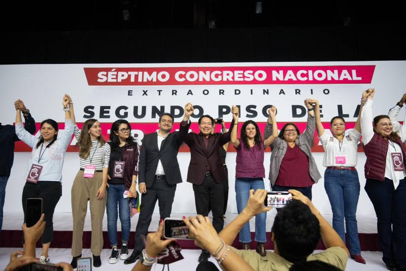 Eligen a Luisa María Alcalde como nueva presidenta nacional de Morena